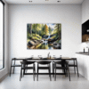 Tranquil Forest Brook Dining Room Demo