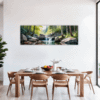 Tranquil Forest Brook Dining Room Demo