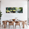 Tranquil Forest Brook Dining Room Demo
