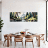 Tranquil Forest Brook Dining Room Demo