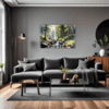 Tranquil Forest Brook Living Room Demo
