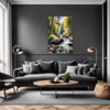Tranquil Forest Brook Living Room Demo