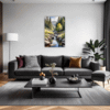 Tranquil Forest Brook Living Room Demo