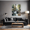 Tranquil Forest Brook Living Room Demo