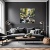 Tranquil Forest Brook Living Room Demo
