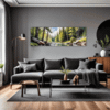 Tranquil Forest Brook Living Room Demo