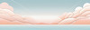 Minimalist Coastal Horizon Line Drawing