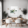 Tranquil Lotus Pond Dining Room Demo