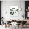 Tranquil Lotus Pond Dining Room Demo