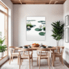 Tranquil Lotus Pond Dining Room Demo