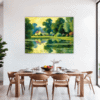 Tranquil Pond Vista Dining Room Demo