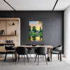 Tranquil Pond Vista Dining Room Demo
