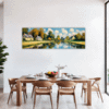 Tranquil Pond Vista Dining Room Demo