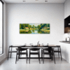 Tranquil Pond Vista Dining Room Demo