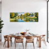 Tranquil Pond Vista Dining Room Demo