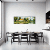 Tranquil Pond Vista Dining Room Demo