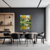 Tranquil Pond Vista Dining Room Demo