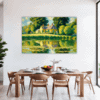 Tranquil Pond Vista Dining Room Demo