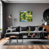 Tranquil Pond Vista Living Room Demo