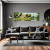 Tranquil Pond Vista Living Room Demo