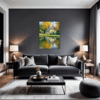 Tranquil Pond Vista Living Room Demo