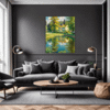 Tranquil Pond Vista Living Room Demo