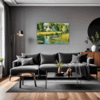 Tranquil Pond Vista Living Room Demo