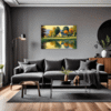 Tranquil Pond Vista Living Room Demo