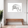 Tranquil Sea Cow Hallway Demo