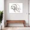 Tranquil Sea Cow Hallway Demo