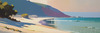 Minimalist Seascape Beach Art for Tranquil Escape