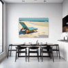 Tranquil Seaside Escape Dining Room Demo
