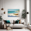 Tranquil Seaside Escape Living Room Demo