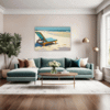 Tranquil Seaside Escape Living Room Demo