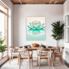 Tranquil Water Lotus Dining Room Demo