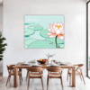 Tranquil Water Lotus Dining Room Demo