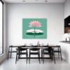 Tranquil Water Lotus Dining Room Demo