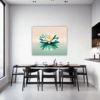 Tranquil Water Lotus Dining Room Demo