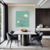 Tranquil Water Lotus Dining Room Demo