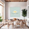 Tranquil Water Lotus Dining Room Demo