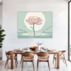 Tranquil Water Lotus Dining Room Demo