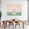 Tranquil Water Lotus Dining Room Demo