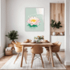 Tranquil Water Lotus Dining Room Demo