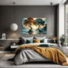 Trees on Misty Beach Bedroom Demo