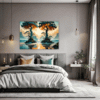 Trees on Misty Beach Bedroom Demo