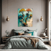 Trees on Misty Beach Bedroom Demo