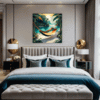 Tropical Beach Hammock Bedroom Demo