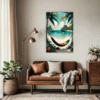 Tropical Beach Hammock Bedroom Demo