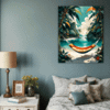 Tropical Beach Hammock Bedroom Demo