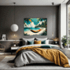Tropical Beach Hammock Bedroom Demo